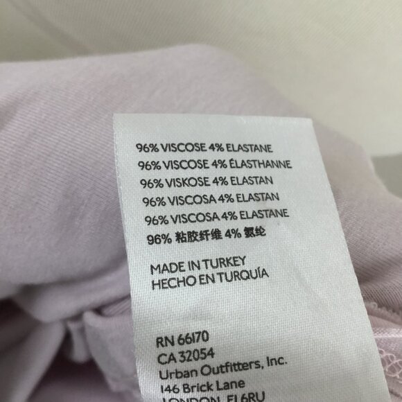 We the Free Light Lilac Deep V-Neck Top xs - Picture 9 of 11